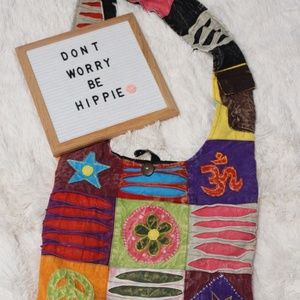 Hippie cross body bag!